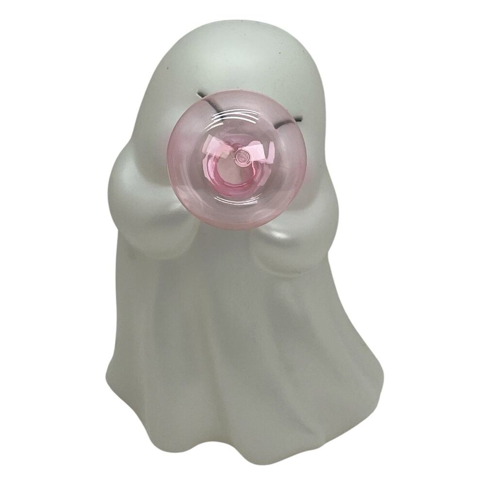 Viral Pink Bubble Ghost Dollar General Halloween Blow Mold Ghost NEW